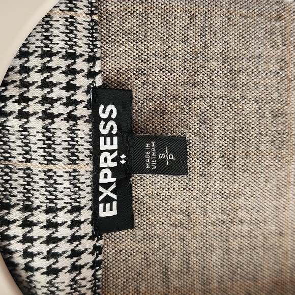 EXPRESS women's houndstooth blazer - Picture 5 of 6